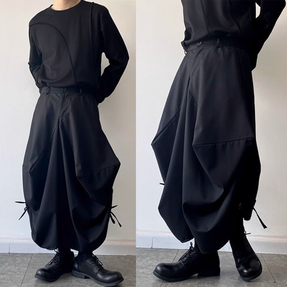 Street Fashion In Chinese - Yaz Yeni erkek Düz Renk Düzensiz