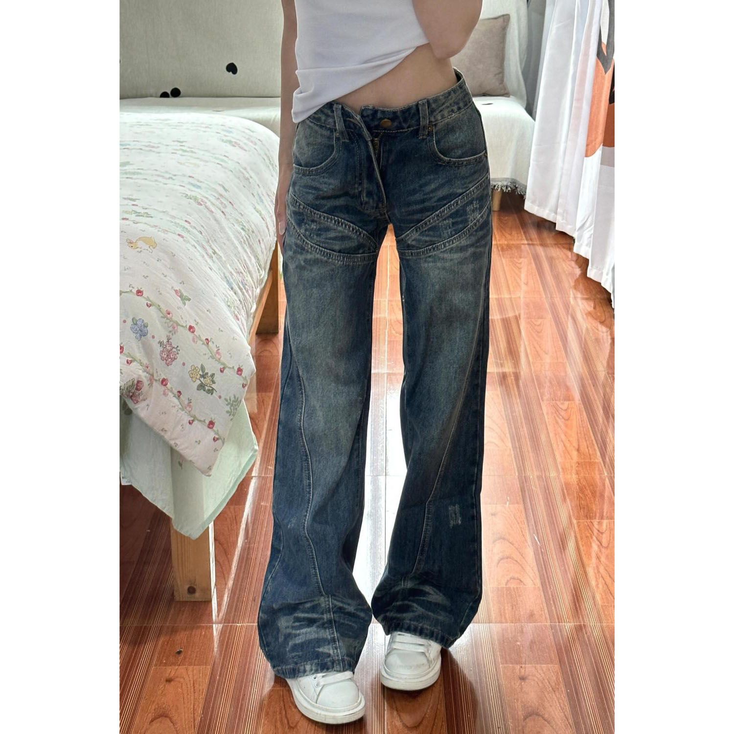 Japanese Street Fashion Female - Kızlar Kot Pantolon Japon Vintage Giysileri