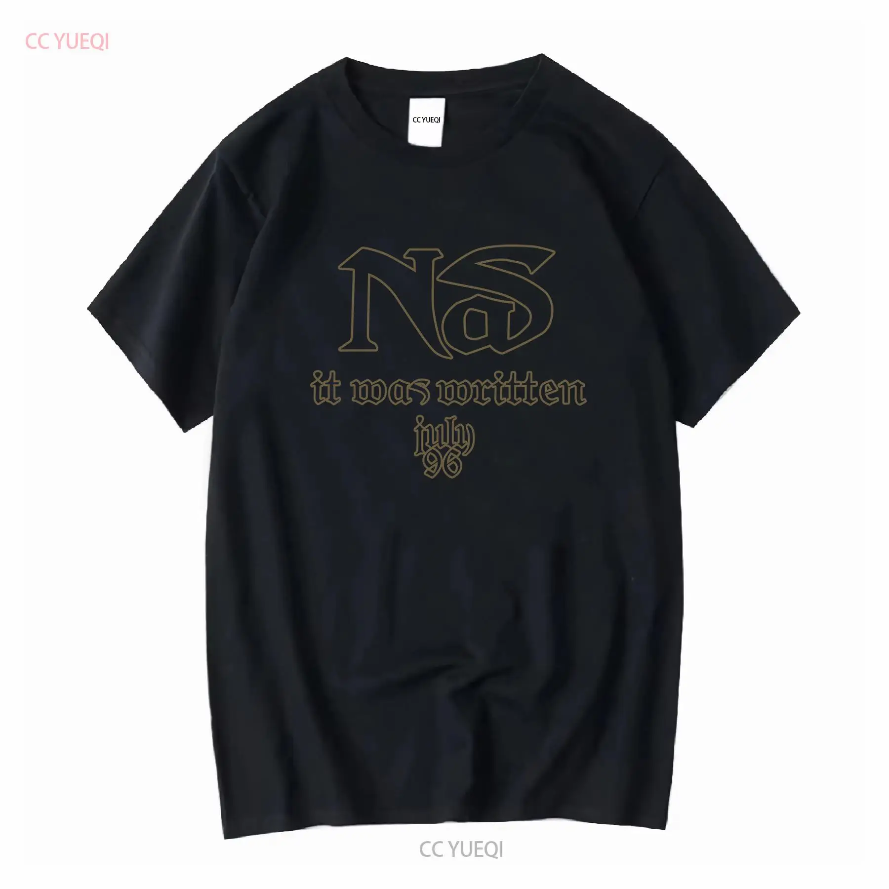 Street Fashion Baggy - 1996 NAS yazılı vtg 90'lar rap