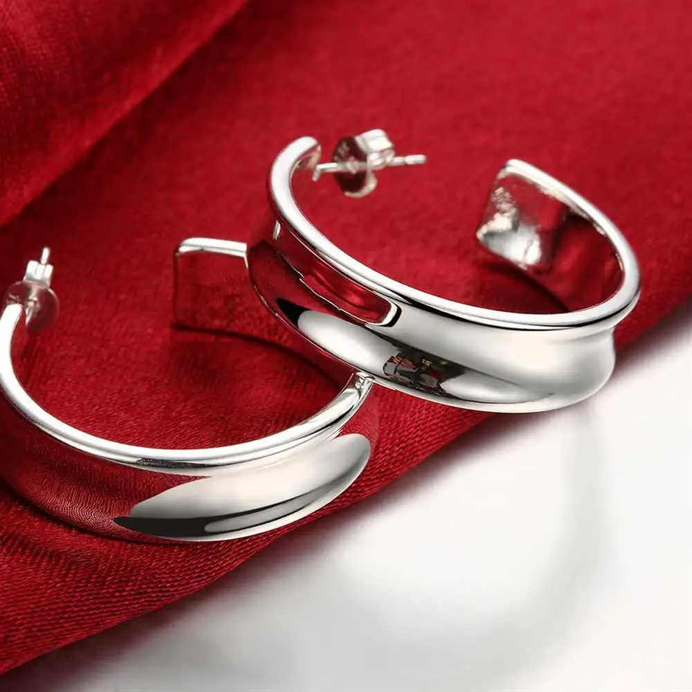 Street Fashion Earrings - 925 Ayar Gümüş Güzel Sokak tüm