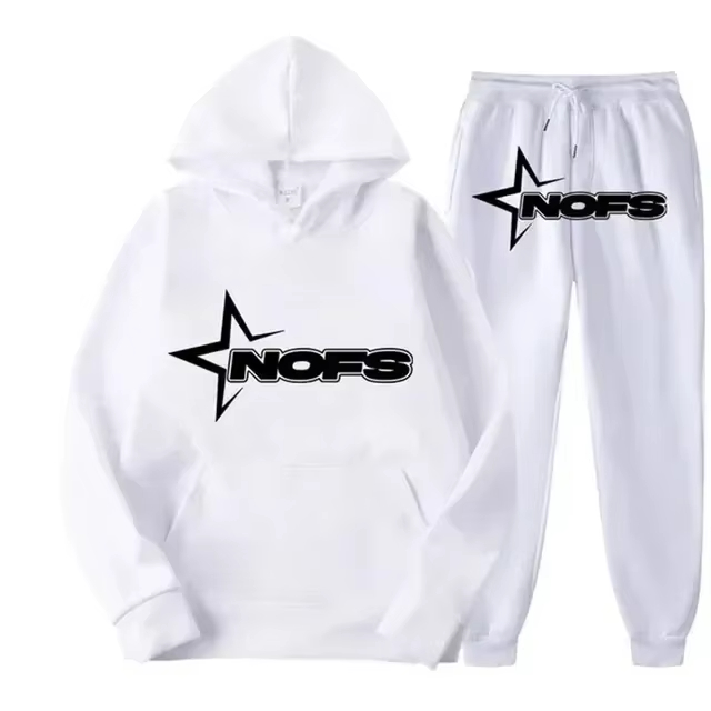 Street Fashion Us - 2026 Streetwear Erkek Kapüşonlu Sweatshirt Eşofman