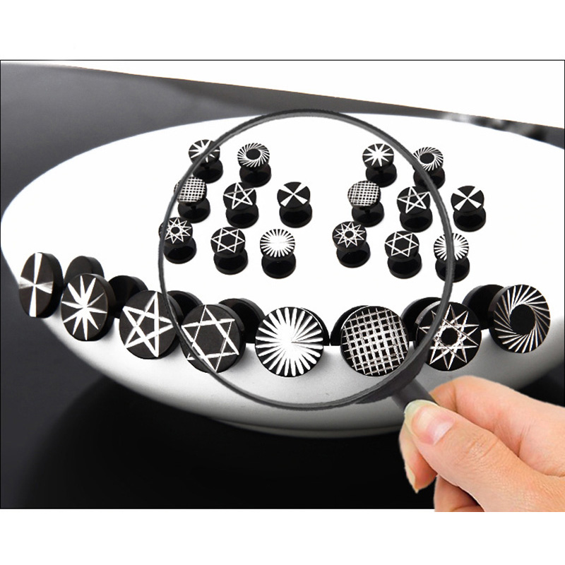 1 adet Sokak pop Punk Kadın er - Street Fashion Earrings incelemesi ve fiyatı