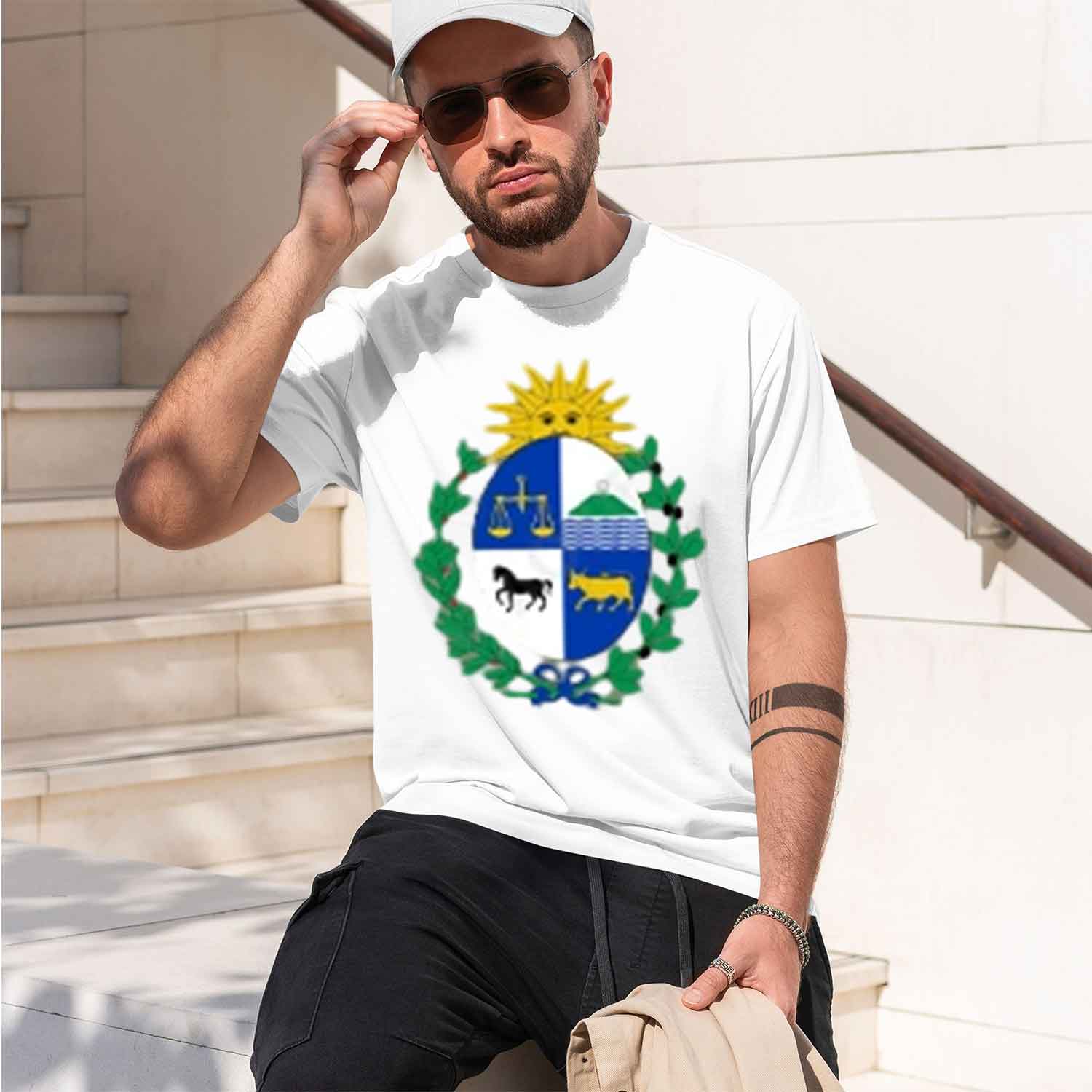 Uruguay Arması Man Grh Tişörtl - Street Fashion China Models incelemesi ve fiyatı