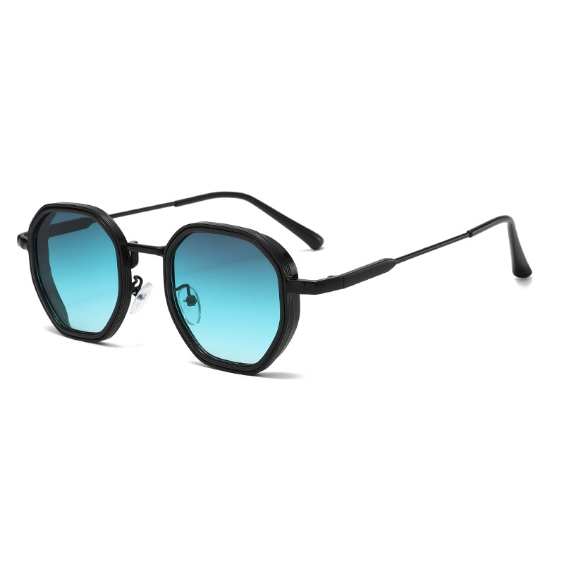 Metal Poligon Retro Güneş Gözl - Italy Fashion Street incelemesi ve fiyatı
