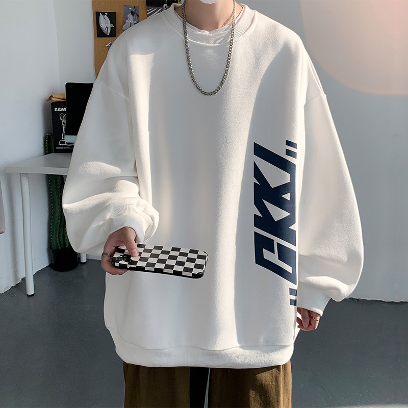 Yan Baskılı Uzun Kollu Yuvarla - Street Fashion Us incelemesi ve fiyatı