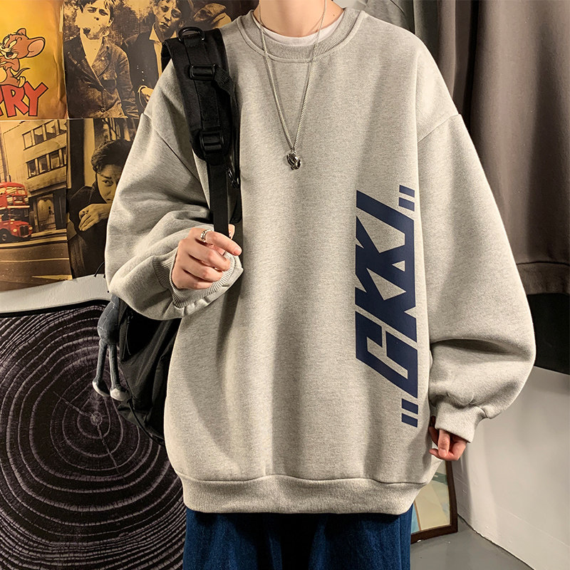 Yan Baskılı Uzun Kollu Yuvarla - Street Fashion Us incelemesi ve fiyatı