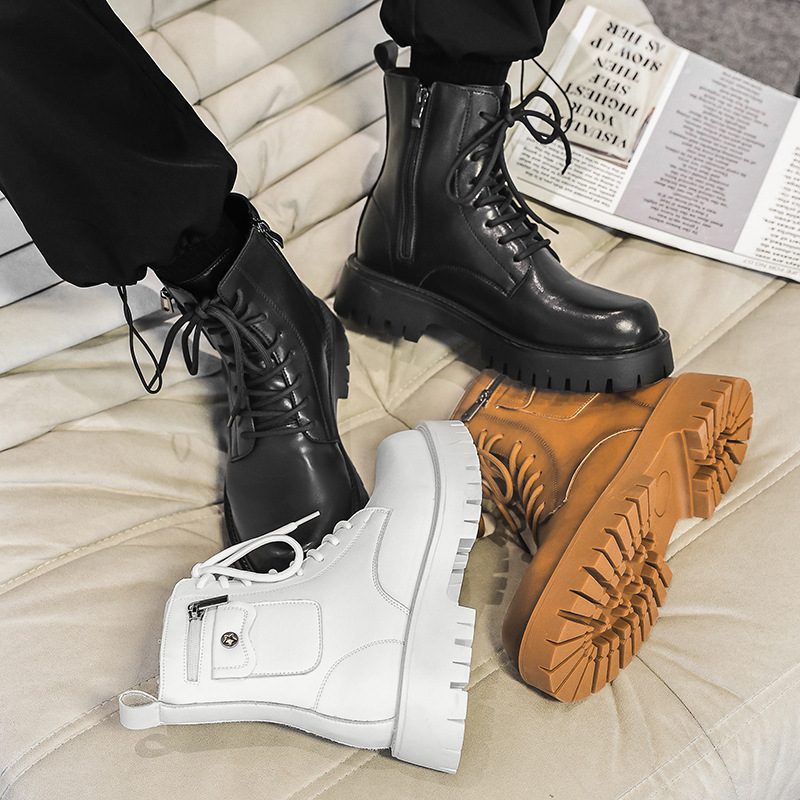 2025 Trend Erkek Botları Spor  - Street Fashion Punk incelemesi ve fiyatı