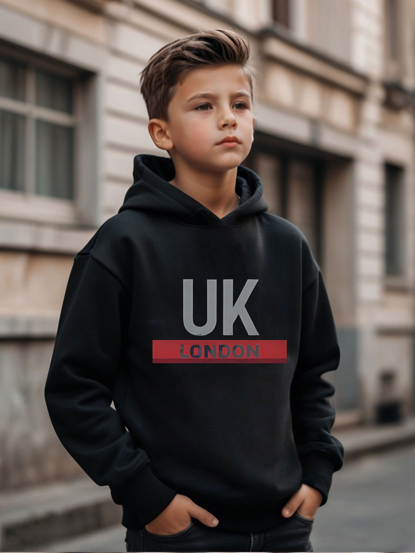 İngiltere Londra Baskılı Kapüş - Street Fashion In London incelemesi ve fiyatı