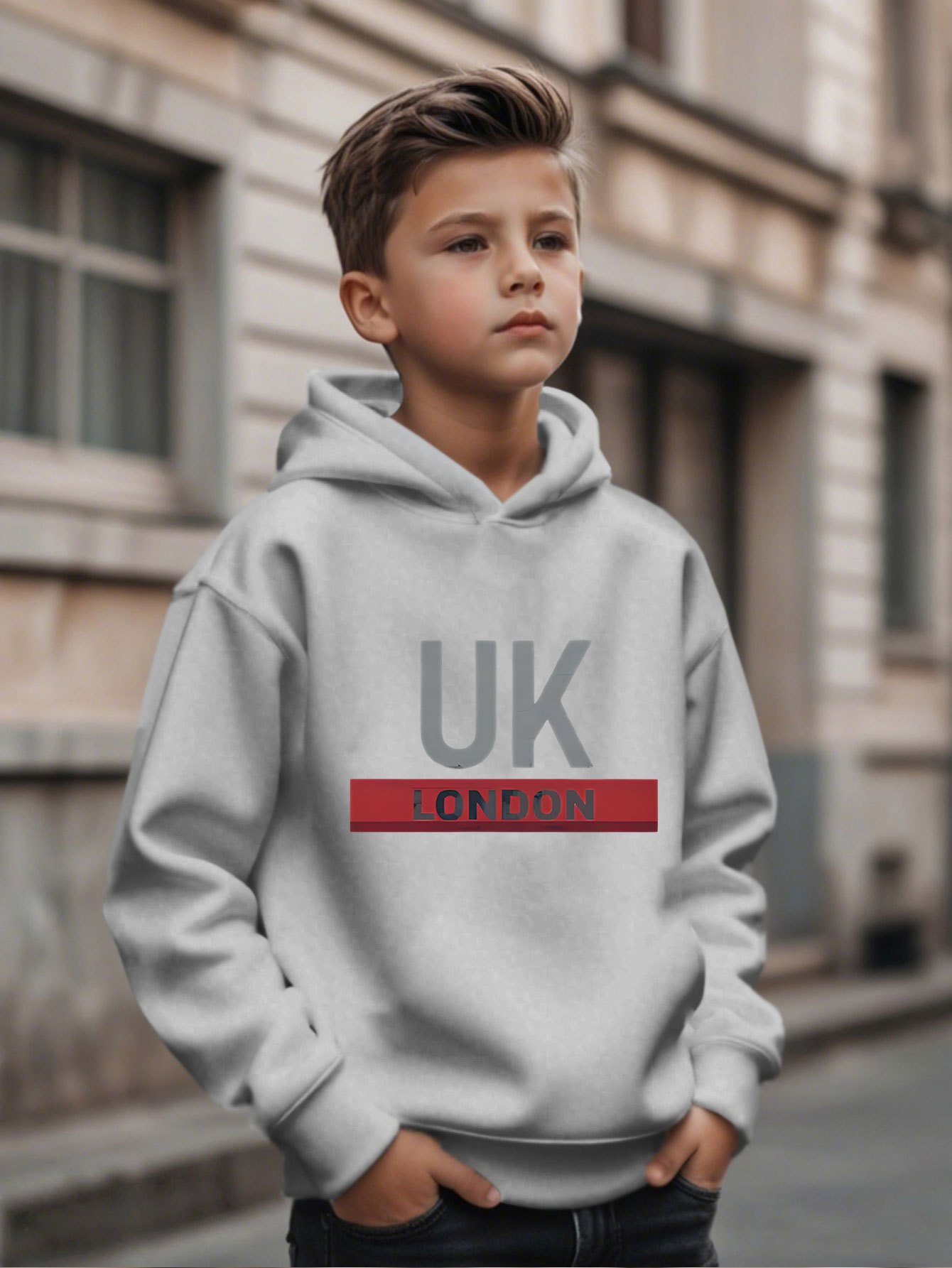 İngiltere Londra Baskılı Kapüş - Street Fashion In London incelemesi ve fiyatı