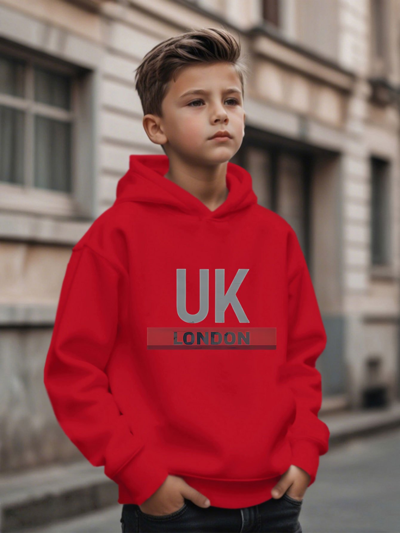 İngiltere Londra Baskılı Kapüş - Street Fashion In London incelemesi ve fiyatı