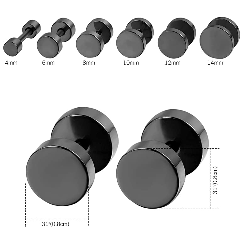 2 Parça Punk Paslanmaz Çelik V - Street Fashion Earrings incelemesi ve fiyatı
