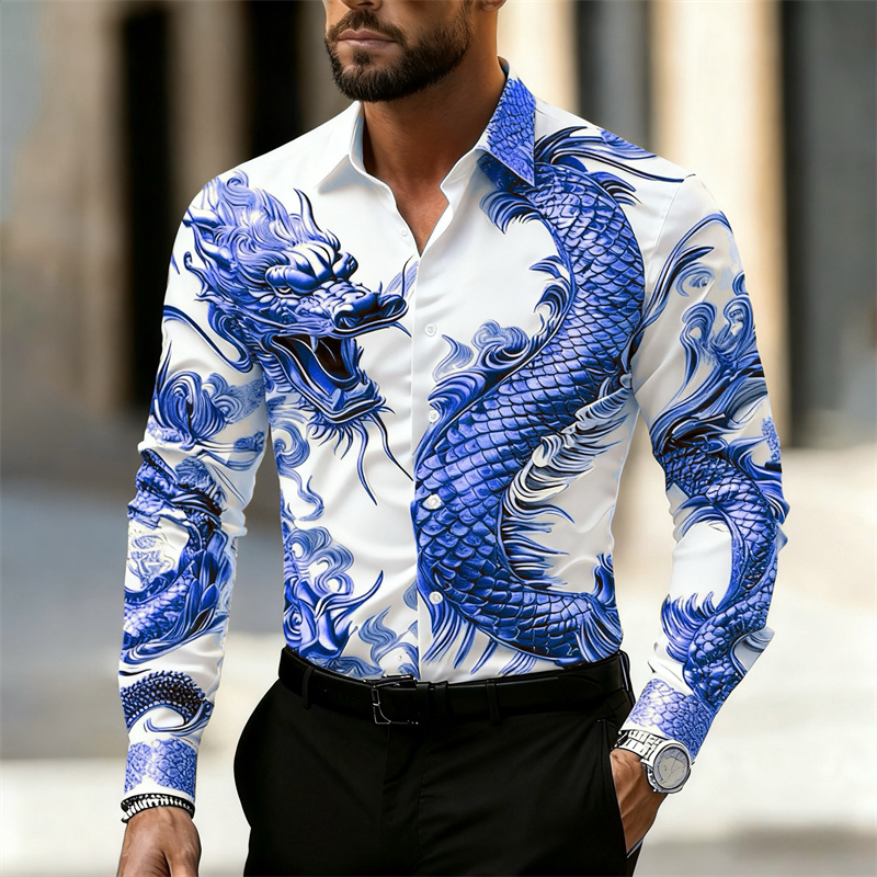 Erkek Gömleği Uzun Kollu Gömle - Street Fashion In Chinese incelemesi ve fiyatı