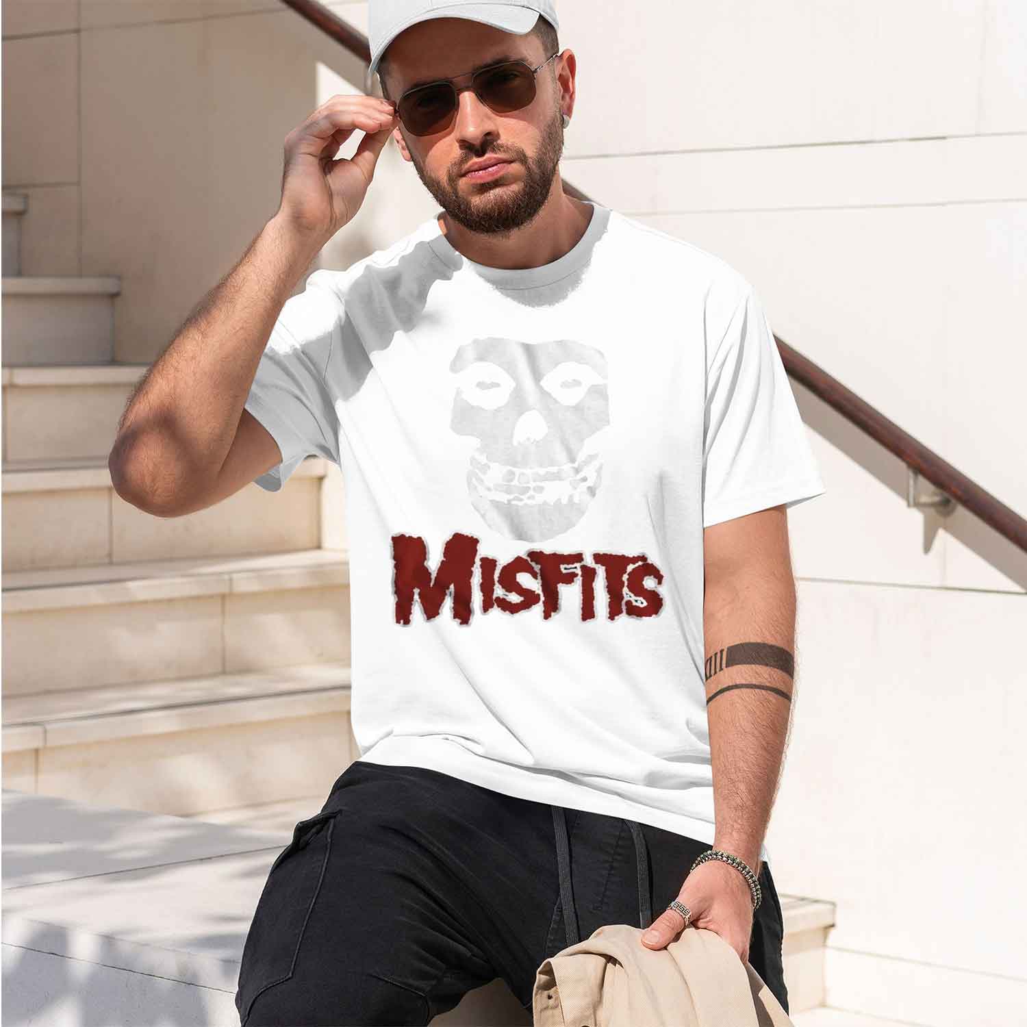 Yeni Moda Misfits Punk Tarzı T - Street Fashion China Models incelemesi ve fiyatı