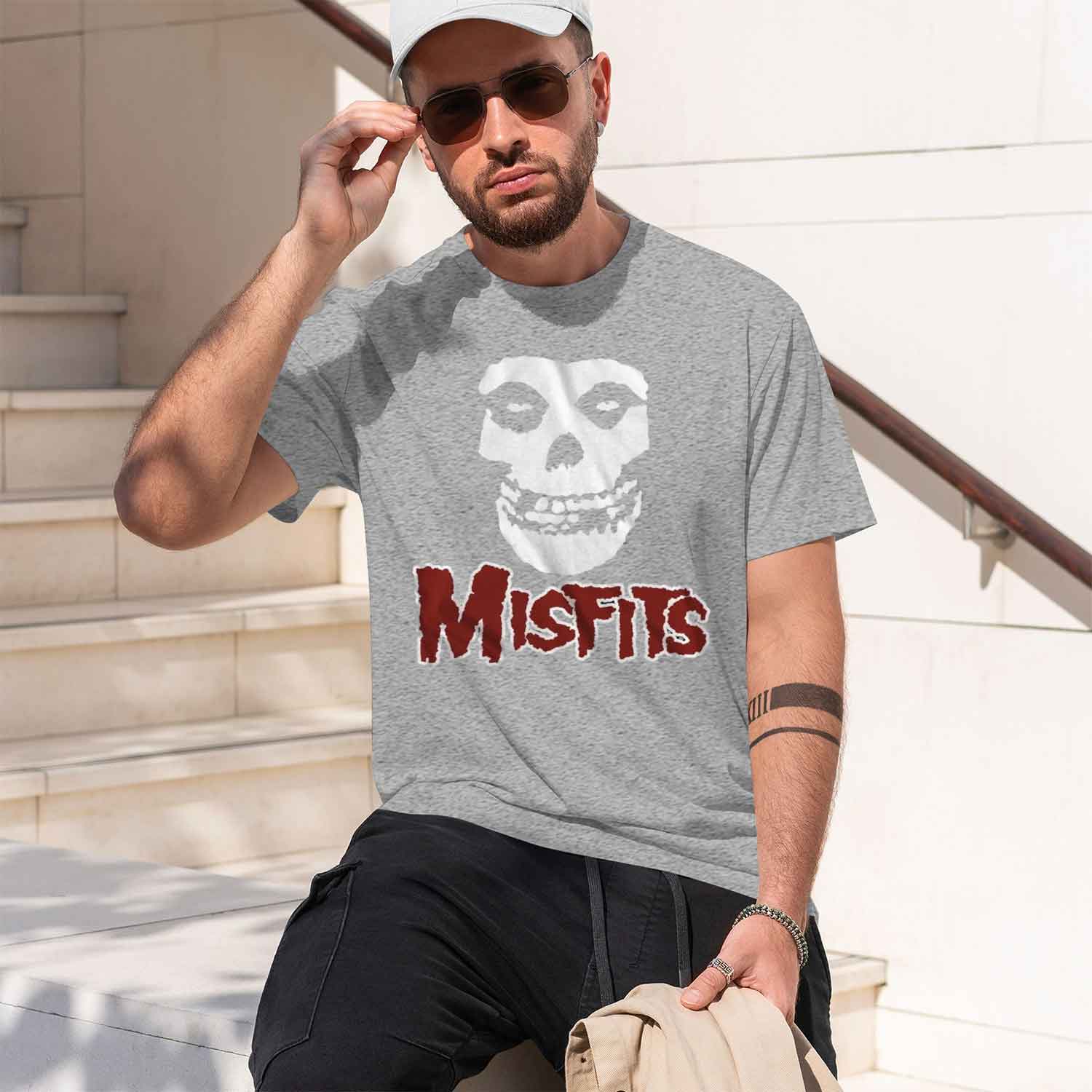 Yeni Moda Misfits Punk Tarzı T - Street Fashion China Models incelemesi ve fiyatı