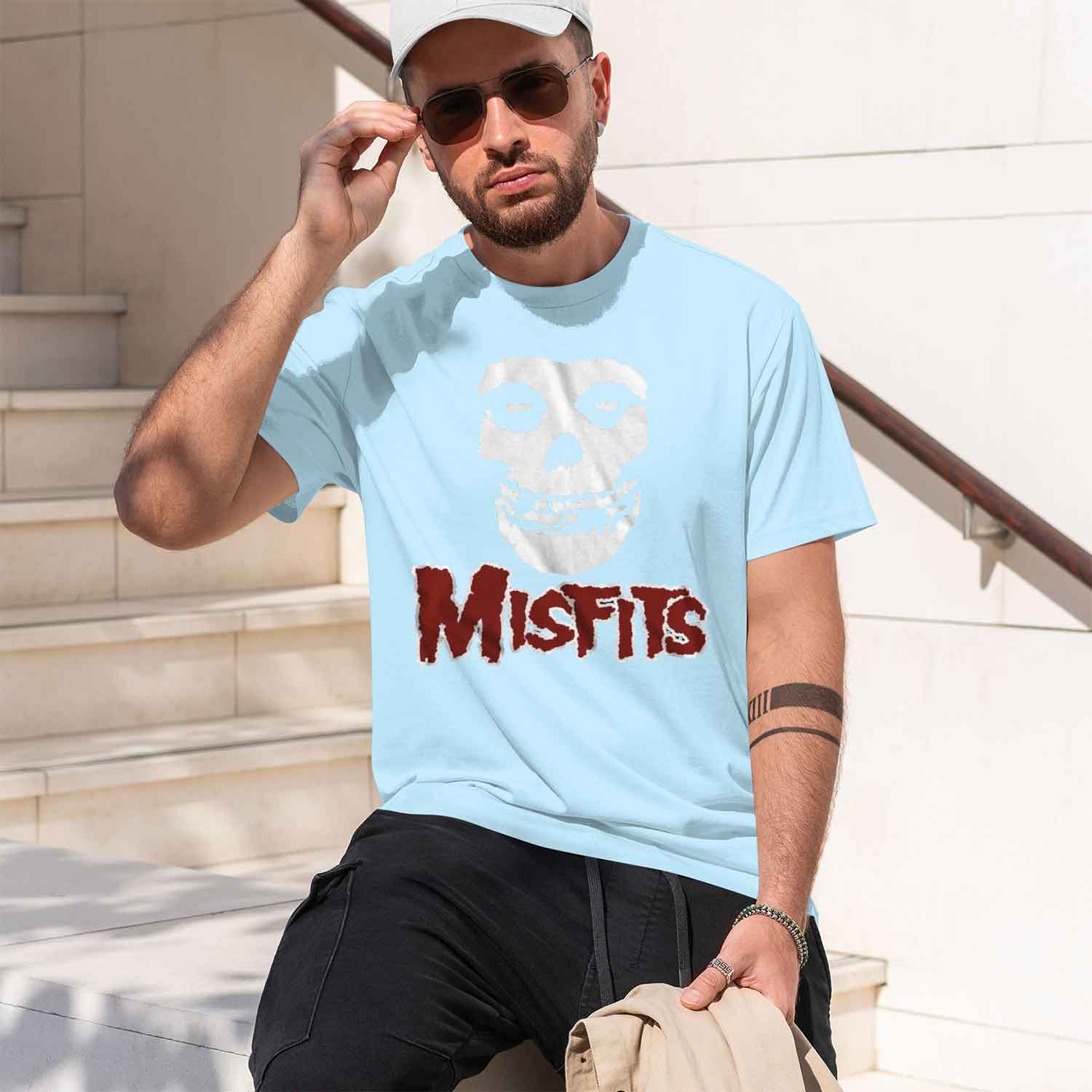 Yeni Moda Misfits Punk Tarzı T - Street Fashion China Models incelemesi ve fiyatı