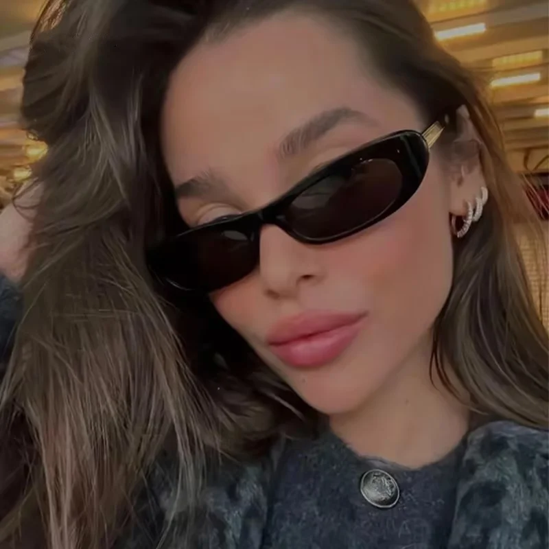Yeni Retro Oval Çerçeveli Güne - Street Fashion Shoot incelemesi ve fiyatı