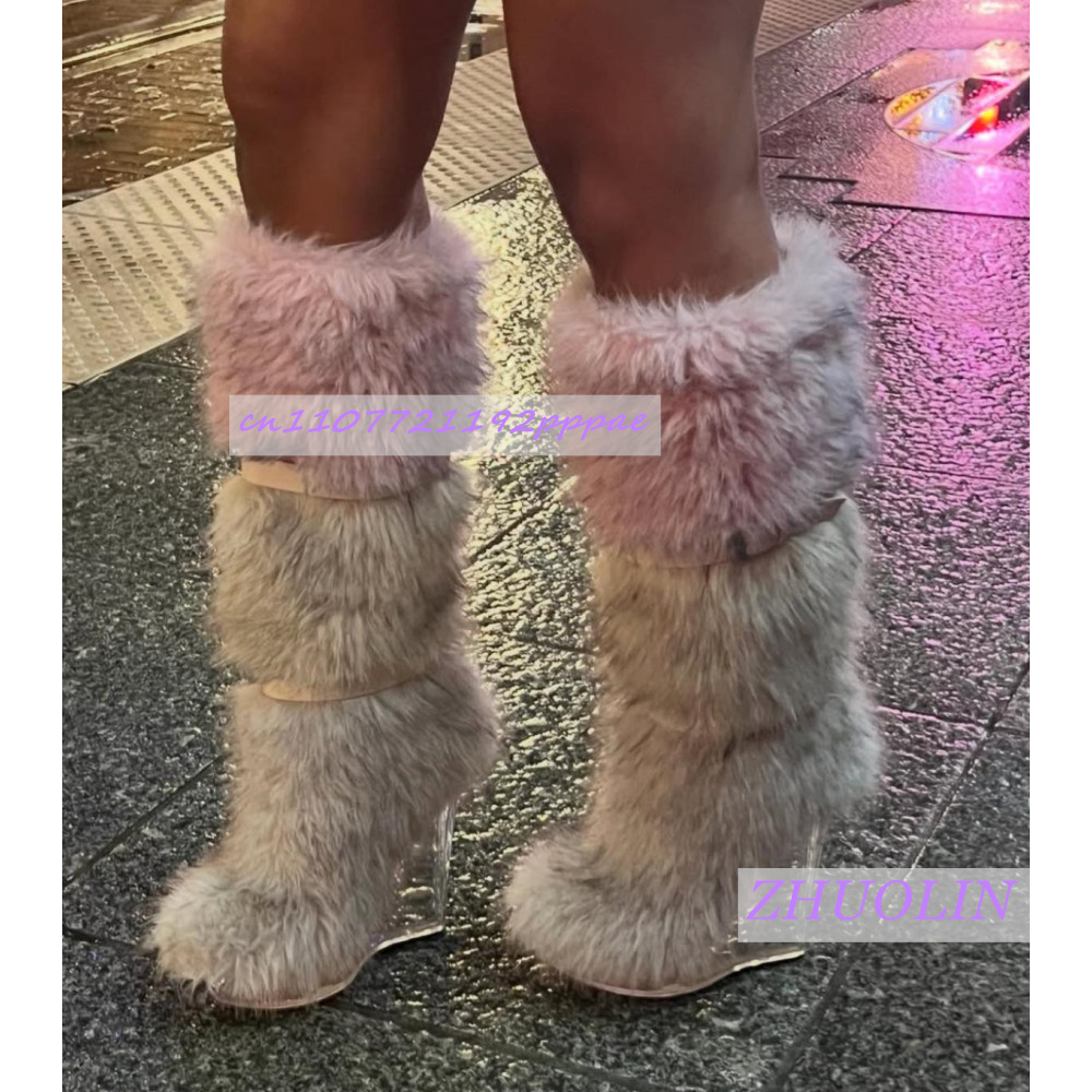 Kış Gradyan Tüylü Şeffaf Dolgu - Street Fashion Punk incelemesi ve fiyatı