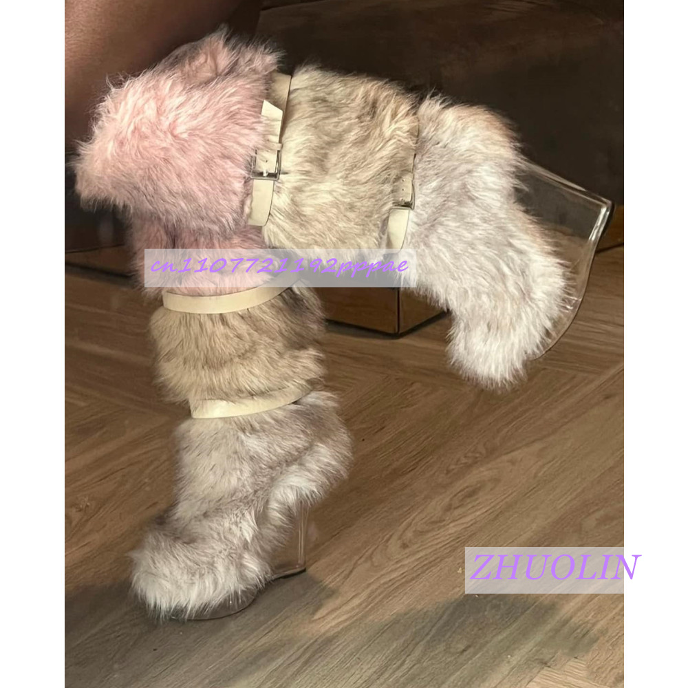 Kış Gradyan Tüylü Şeffaf Dolgu - Street Fashion Punk incelemesi ve fiyatı