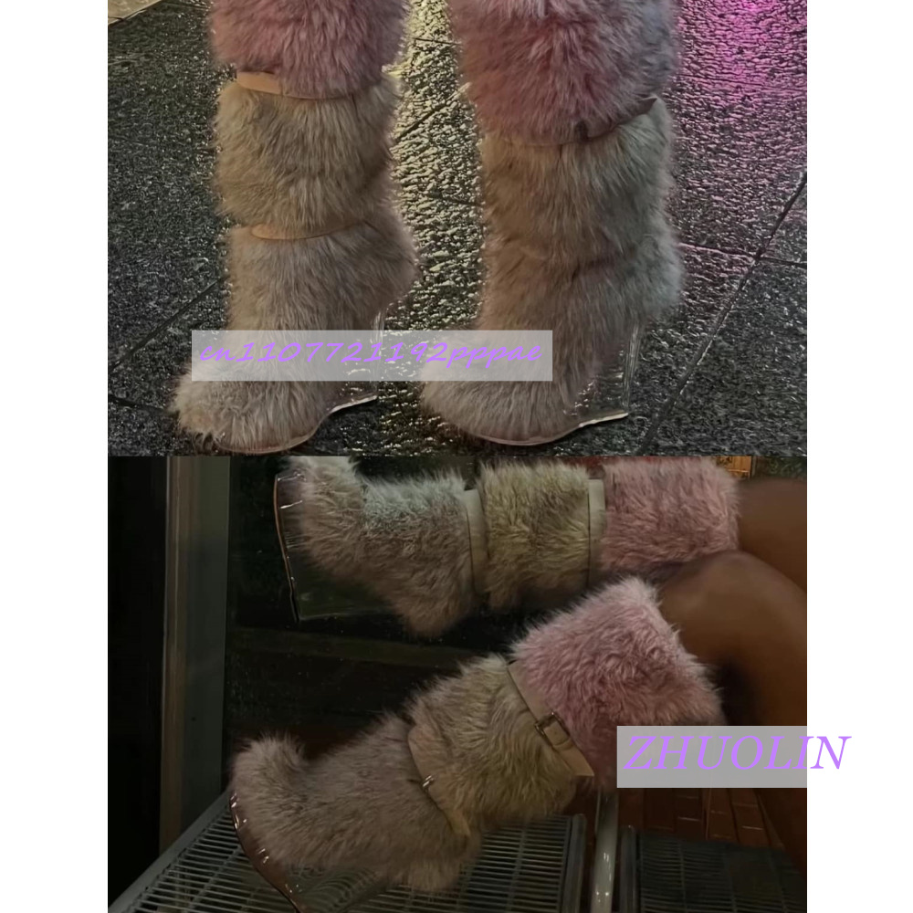 Kış Gradyan Tüylü Şeffaf Dolgu - Street Fashion Punk incelemesi ve fiyatı