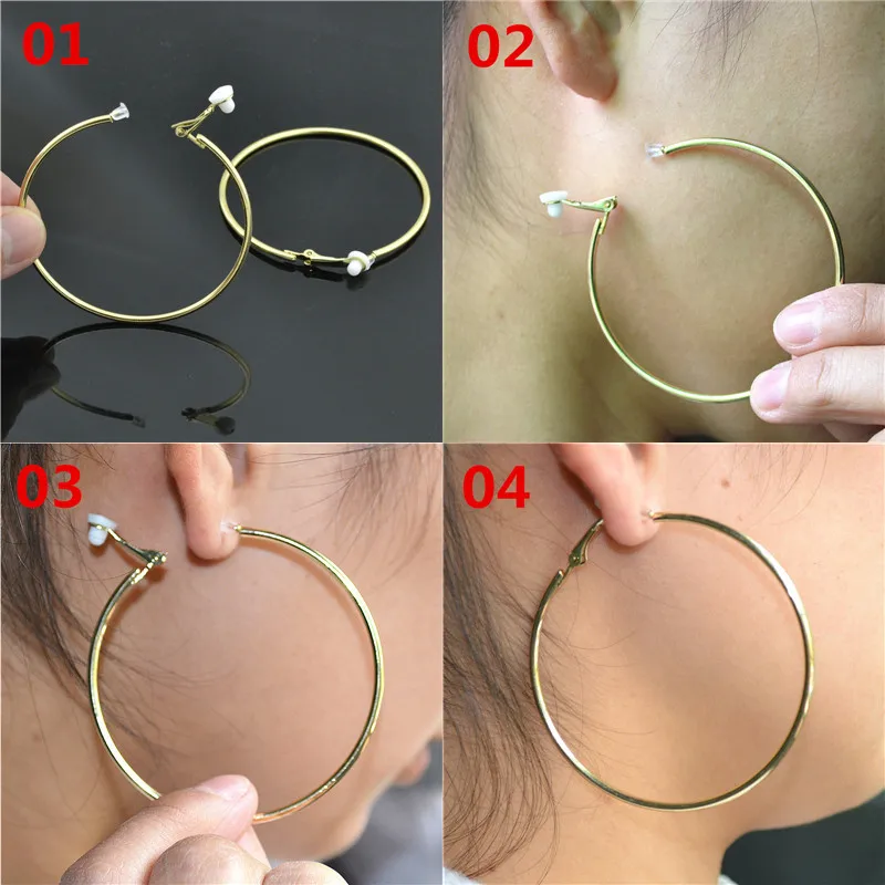 Kadınlar için Klipsli Küpeler  - Street Fashion Earrings incelemesi ve fiyatı