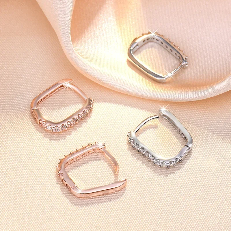 Yüksek kaliteli 925 Ayar Gümüş - Street Fashion Earrings incelemesi ve fiyatı
