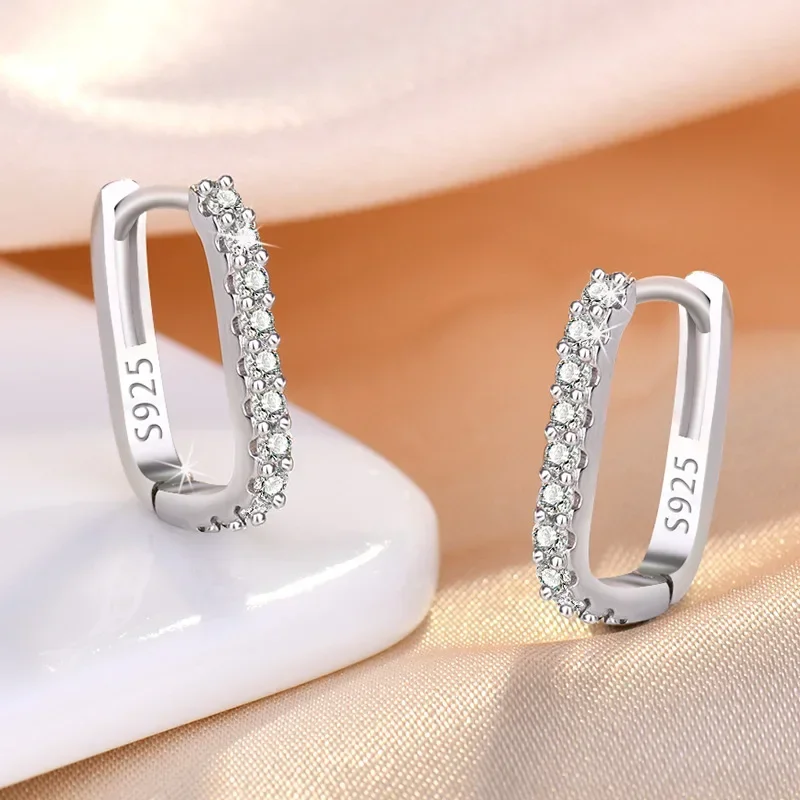 Yüksek kaliteli 925 Ayar Gümüş - Street Fashion Earrings incelemesi ve fiyatı