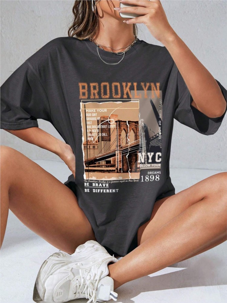 Bahar Kadın Pamuklu Tişörtler  - Street Fashion Nyc incelemesi ve fiyatı