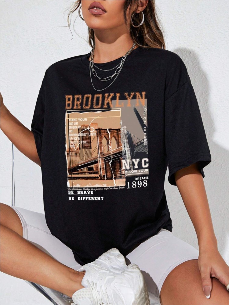 Bahar Kadın Pamuklu Tişörtler  - Street Fashion Nyc incelemesi ve fiyatı
