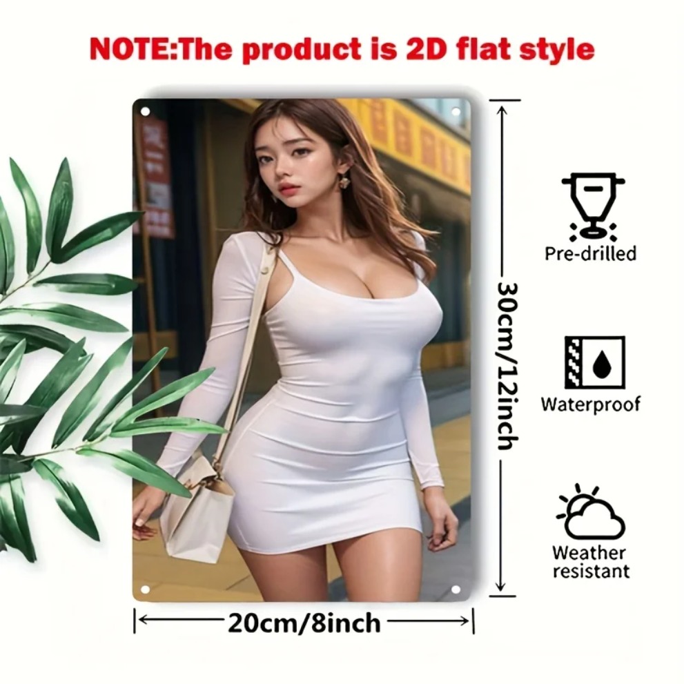 HD Metal Duvar Sanatı Asya Sok - Asian Street Fashion Girls incelemesi ve fiyatı