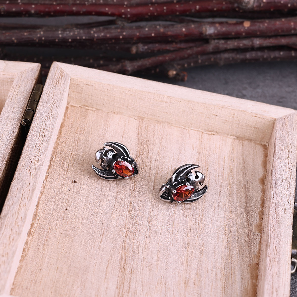 Kişiselleştirilmiş uğur böceği - Street Fashion Earrings incelemesi ve fiyatı