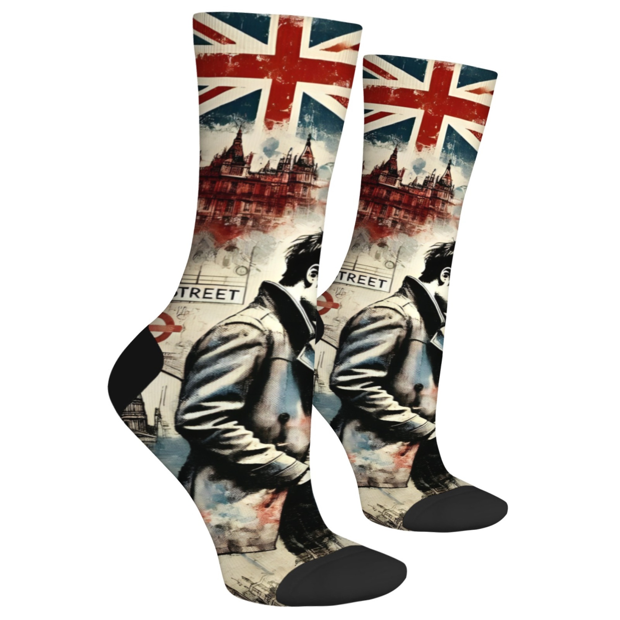 Londra Melankolik Çocuk Baskı  - Street Fashion In London incelemesi ve fiyatı