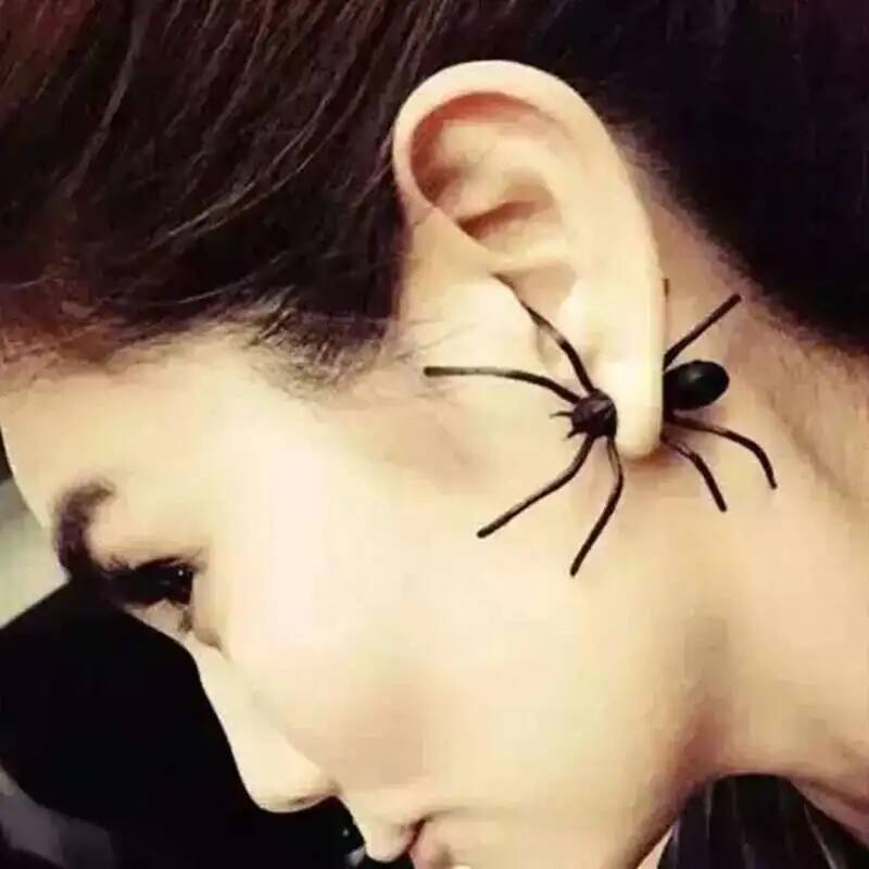 1 çift Punk Sokak Serin Kişili - Street Fashion Earrings incelemesi ve fiyatı