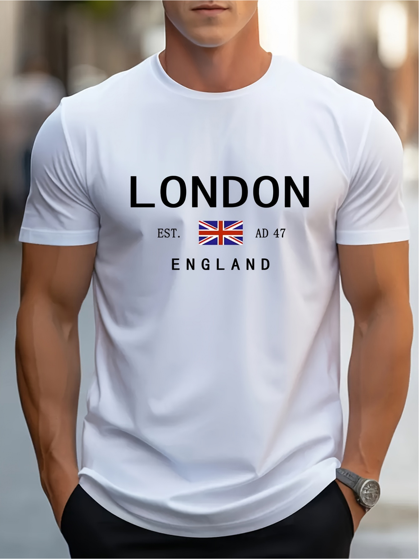 Londra İNGİLTERE Baskı Erkek K - Street Fashion In London incelemesi ve fiyatı