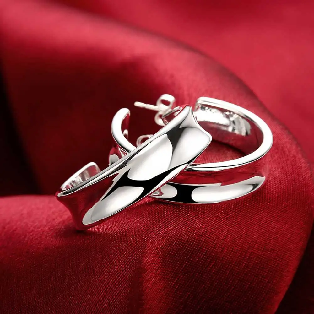 925 Ayar Gümüş Güzel Sokak tüm - Street Fashion Earrings incelemesi ve fiyatı