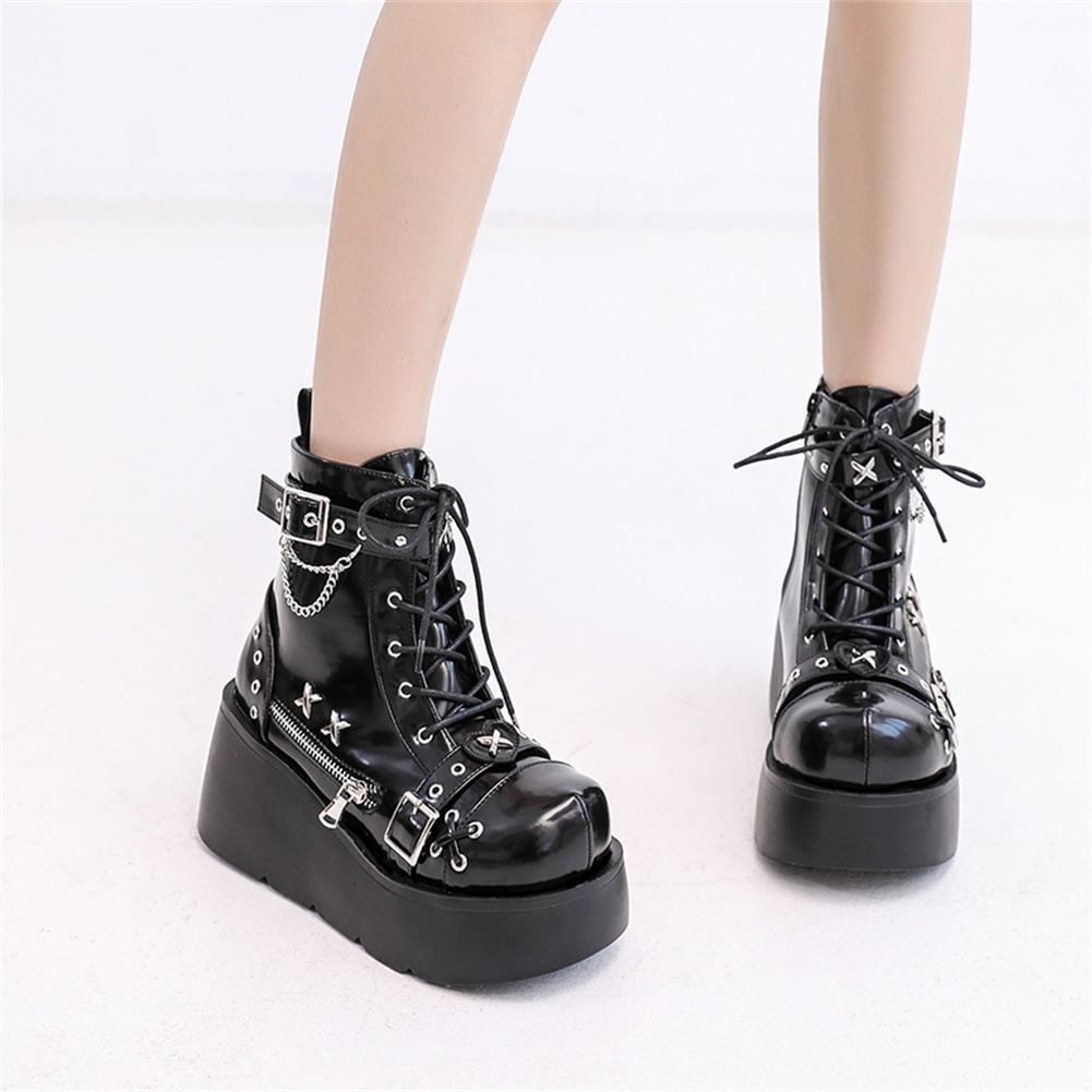 Yepyeni Bayanlar Goth Platform - Street Fashion Punk incelemesi ve fiyatı