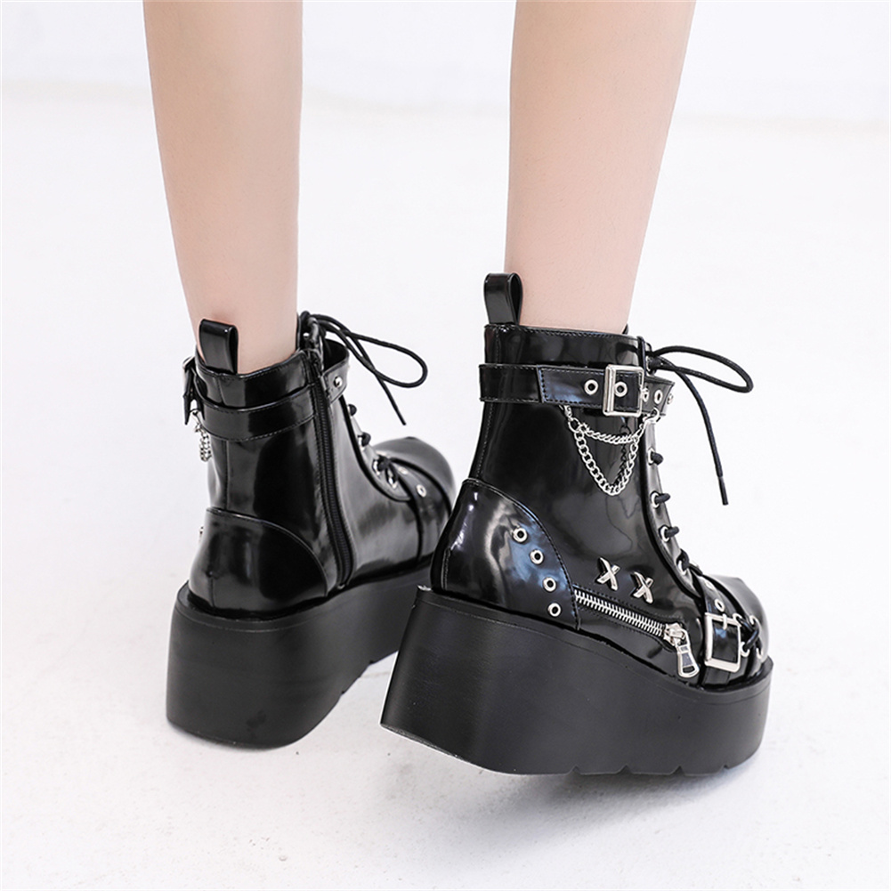 Yepyeni Bayanlar Goth Platform - Street Fashion Punk incelemesi ve fiyatı