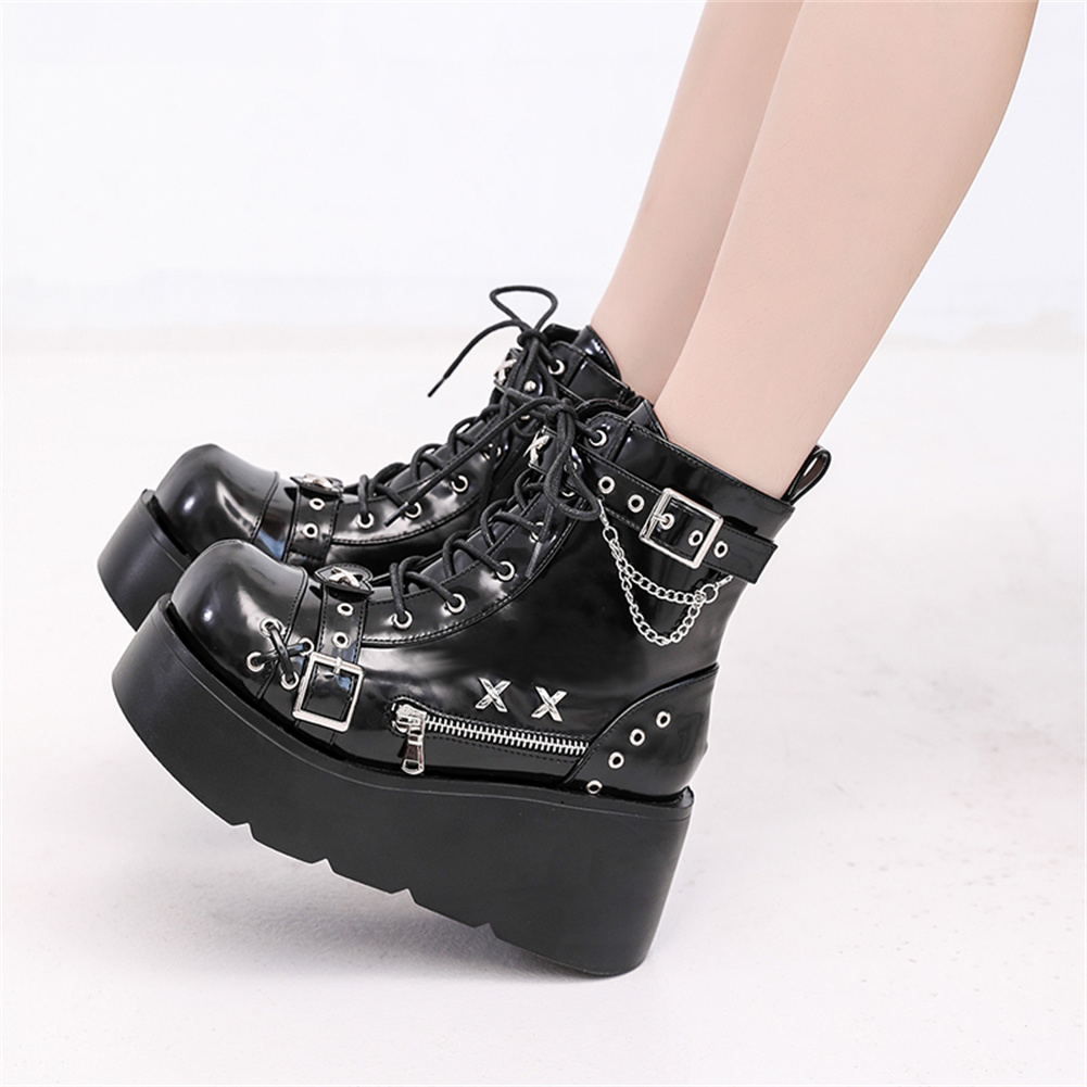 Yepyeni Bayanlar Goth Platform - Street Fashion Punk incelemesi ve fiyatı