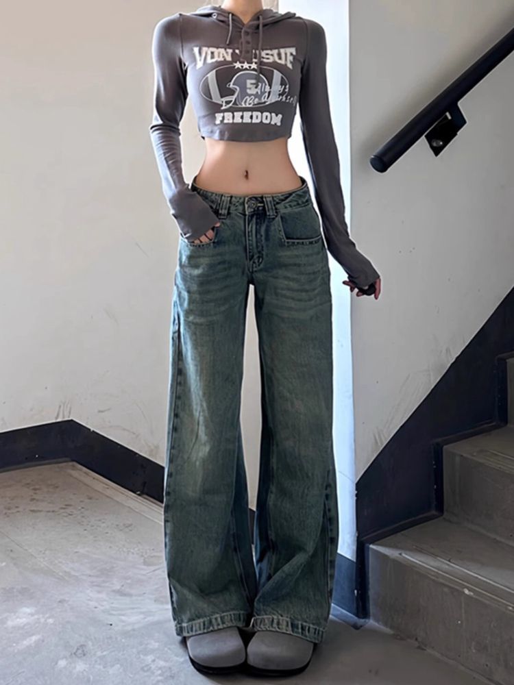 Kahverengi Kot Pantolon Haraju - Japanese Street Fashion Female incelemesi ve fiyatı