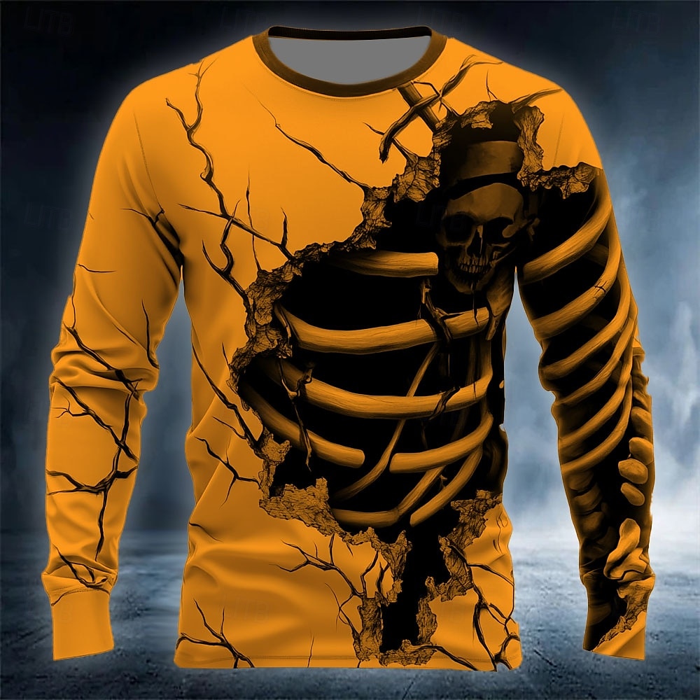 Komik 3D Kafatası Baskılı Erke - Street Fashion Us incelemesi ve fiyatı