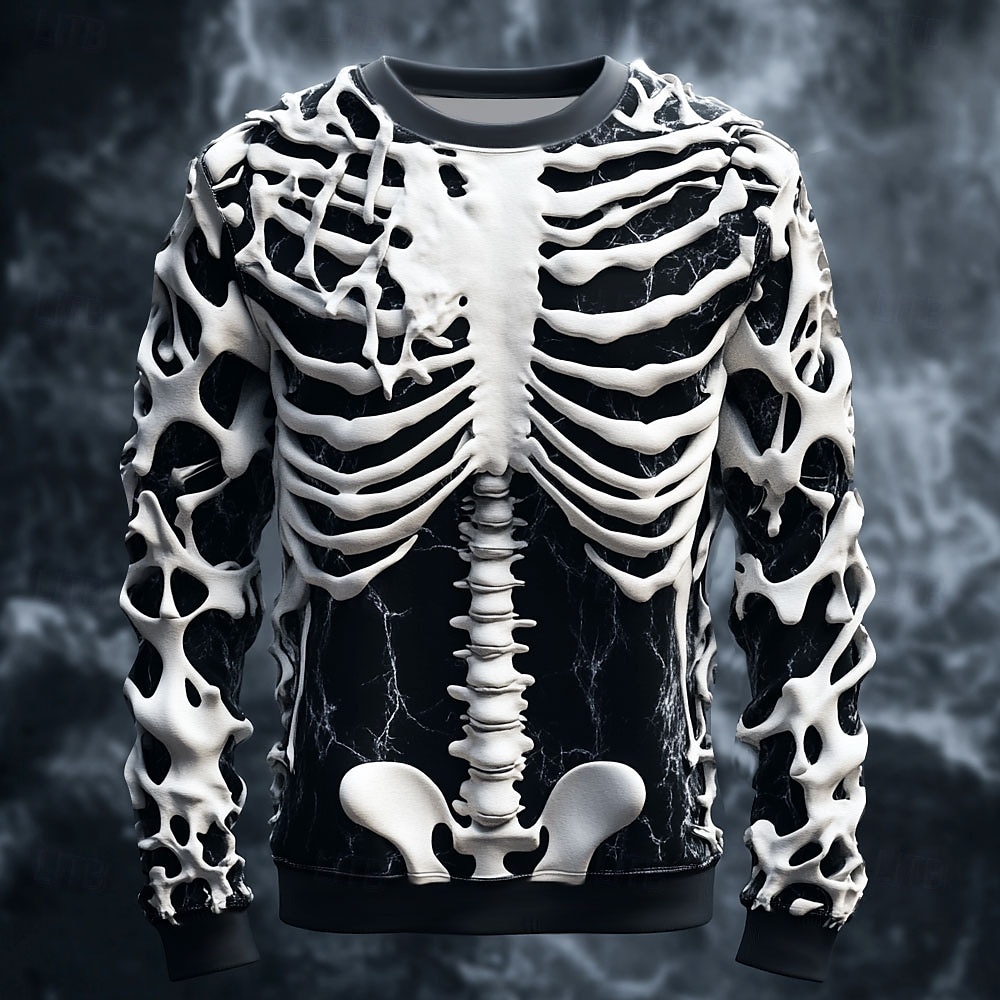 Komik 3D Kafatası Baskılı Erke - Street Fashion Us incelemesi ve fiyatı