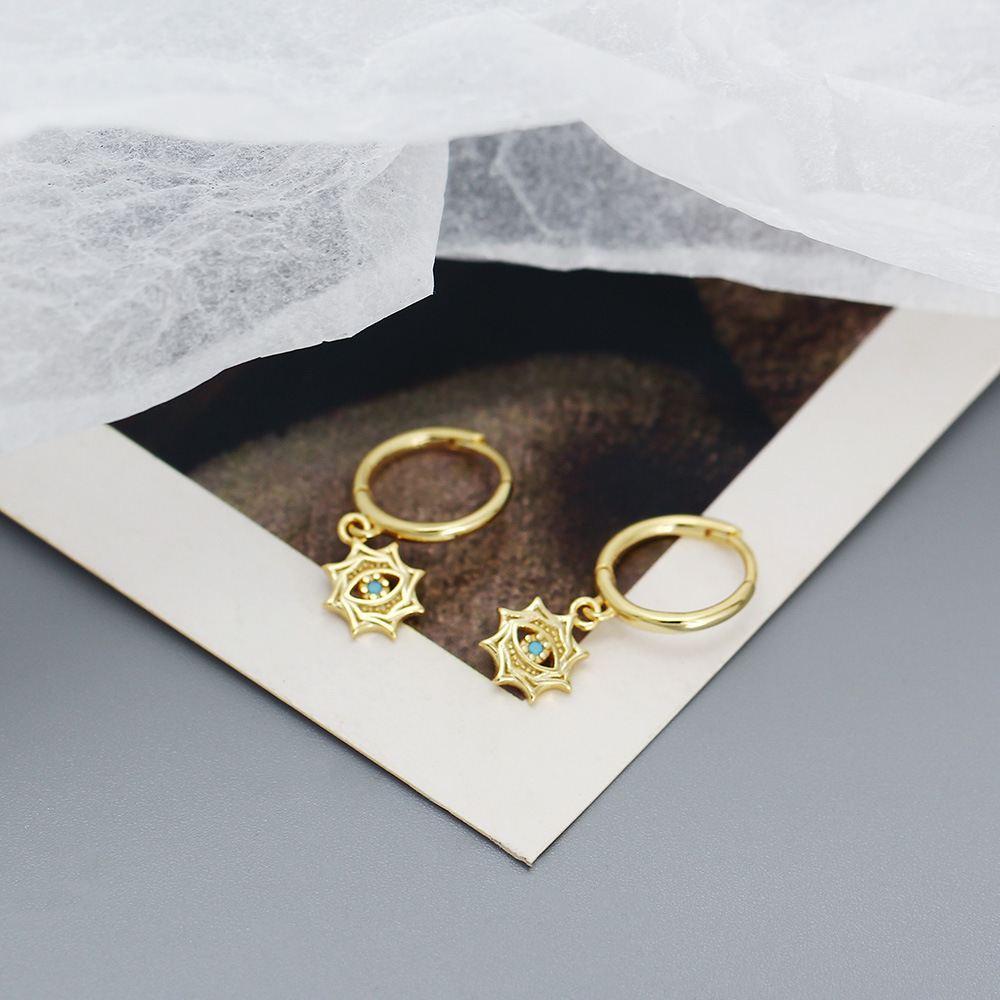 925 Ayar Gümüş İğne Retro Klas - Street Fashion Earrings incelemesi ve fiyatı