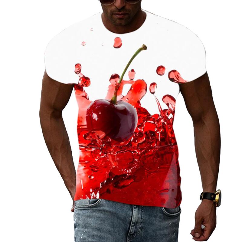 Erkek Yaz Modası 3D Baskılı Gr - Street Fashion Hip Hop incelemesi ve fiyatı
