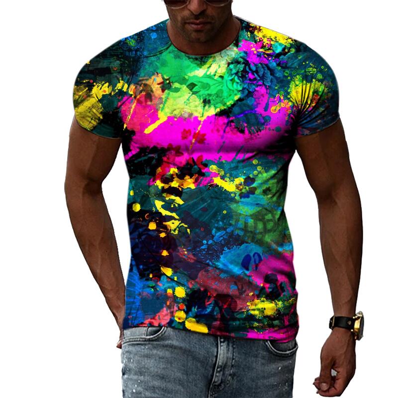 Erkek Yaz Modası 3D Baskılı Gr - Street Fashion Hip Hop incelemesi ve fiyatı