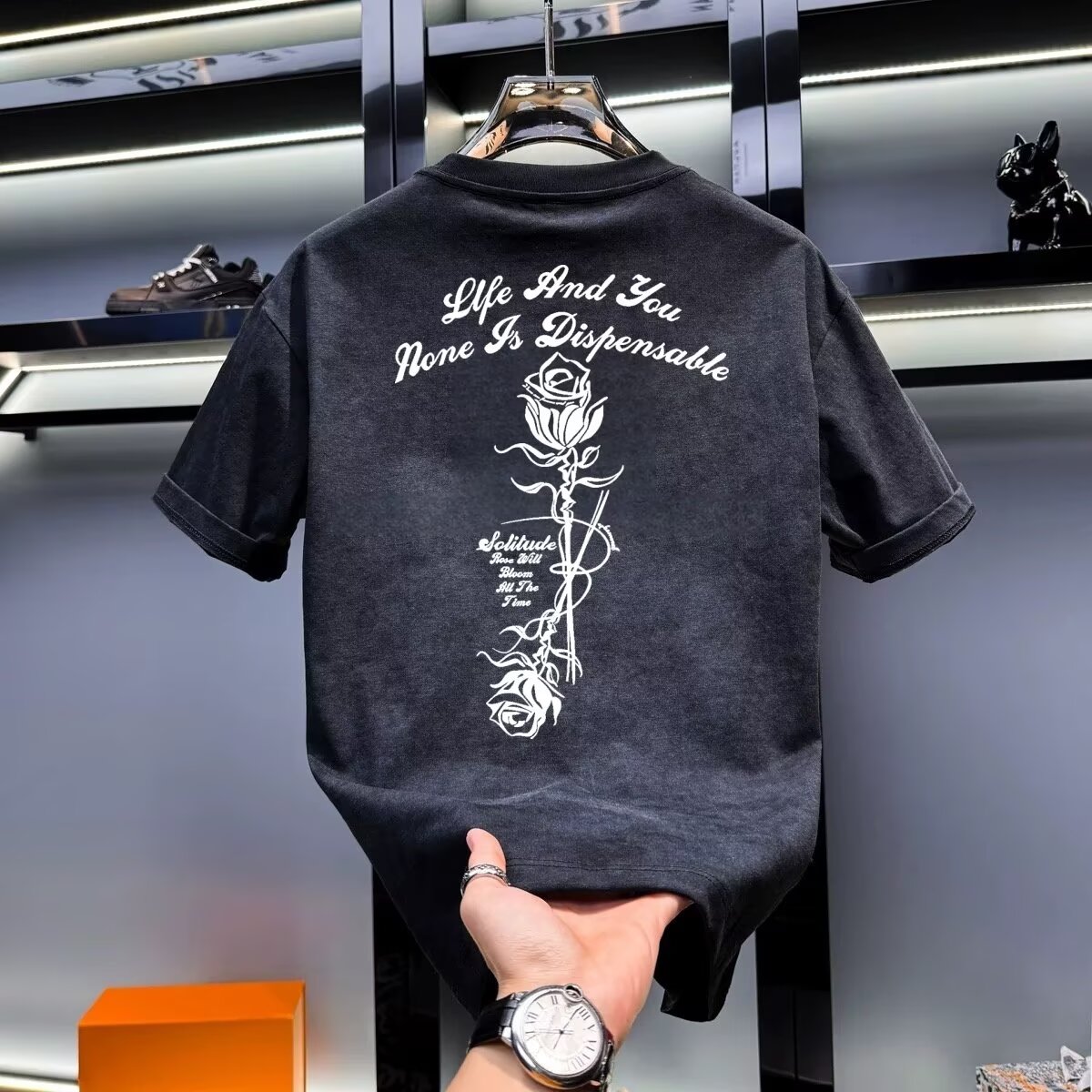 Yaz erkek haki tişört Yüksek k - Street Fashion In Chinese incelemesi ve fiyatı