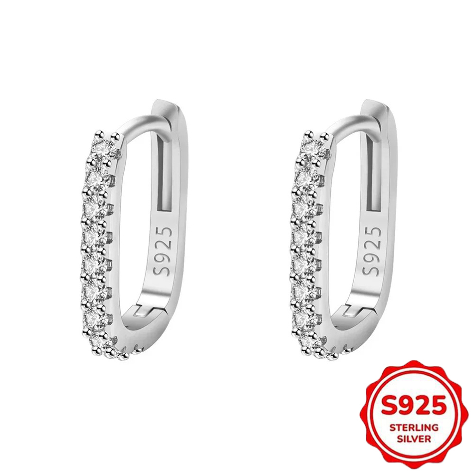 Yüksek kaliteli 925 ayar gümüş - Street Fashion Earrings incelemesi ve fiyatı